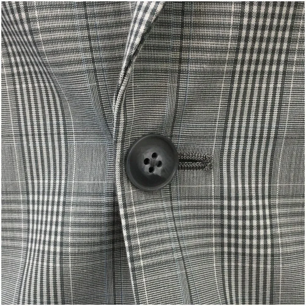 John Varvatos Mens Blazer Sport Coat 2 Button Casual Jacket Size 36R Cotton Suit